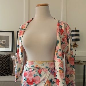 Jacket and skort set